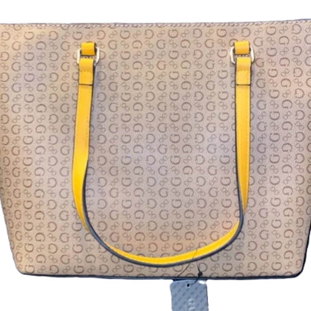 Guess Tote Handbag With Wristlet